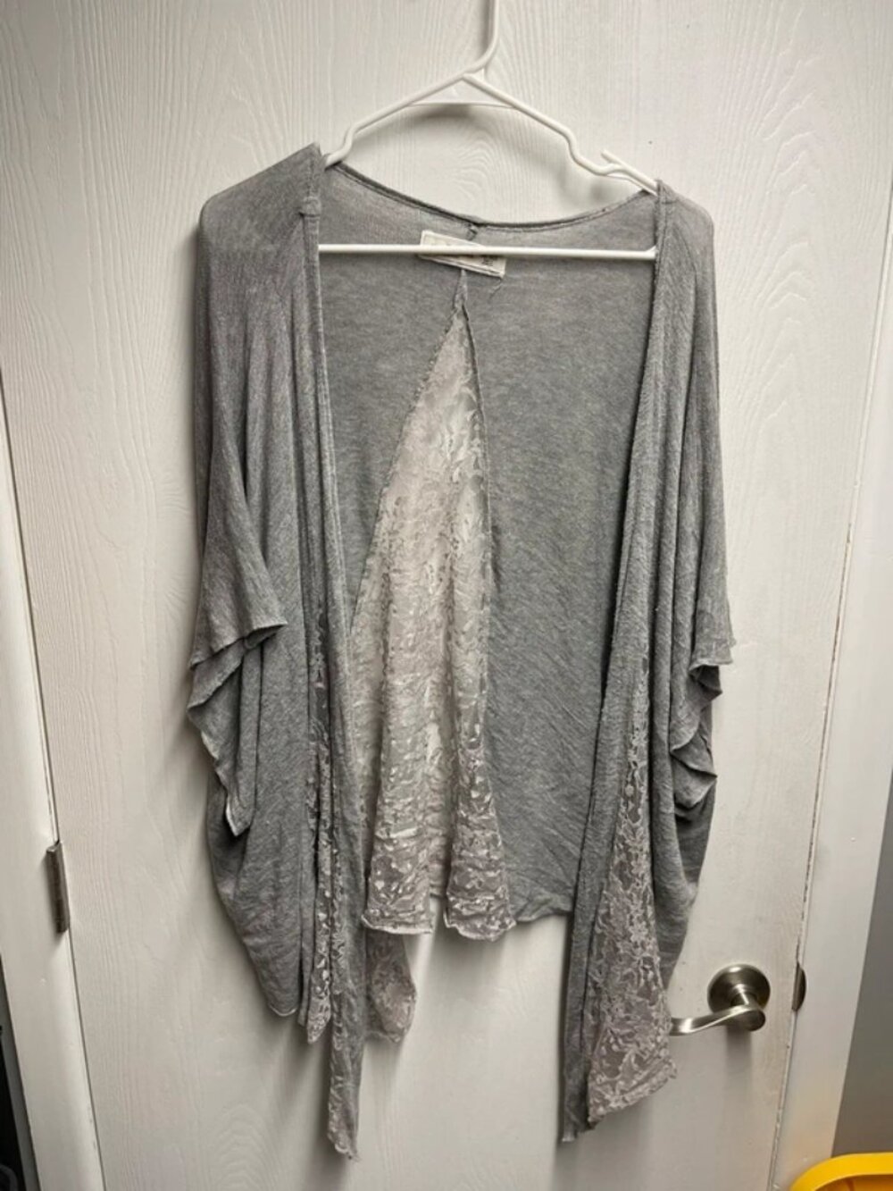 Abercrombie Gray Cardigan One Size